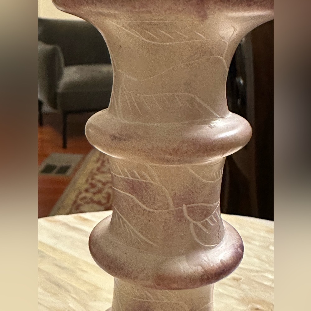 Hand Painted Unique Candlestick - Picture 2 of 4